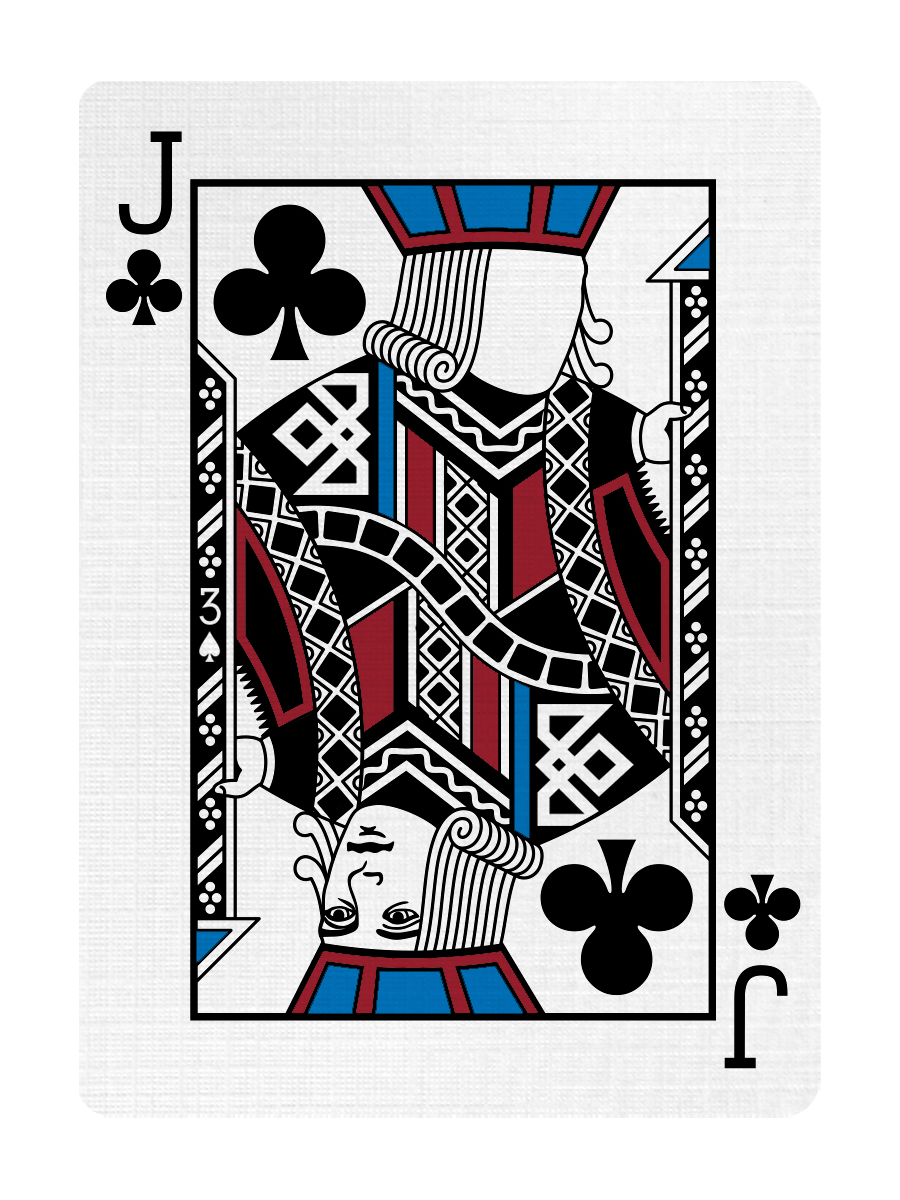 JACK of CLUBS - CUSTOM COURT CARD