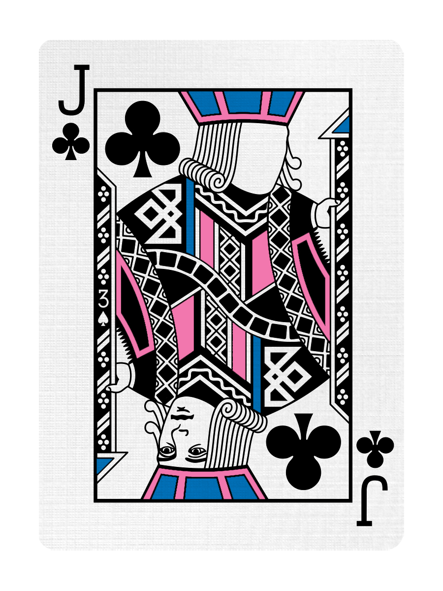 JACK of CLUBS - CUSTOM COURT CARD