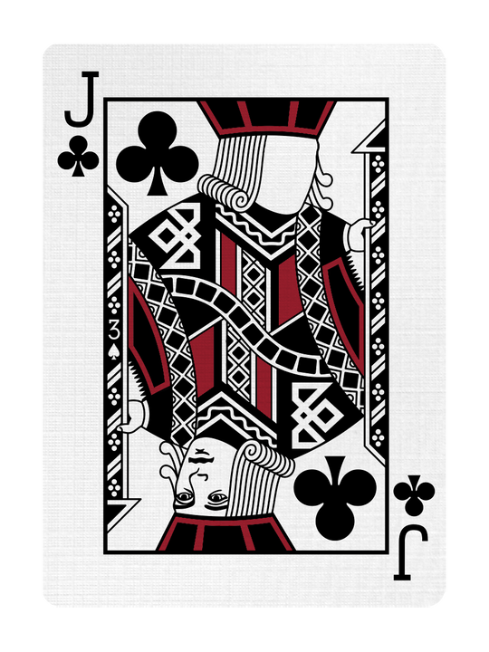 JACK of CLUBS - CUSTOM COURT CARD playing cards — view 2