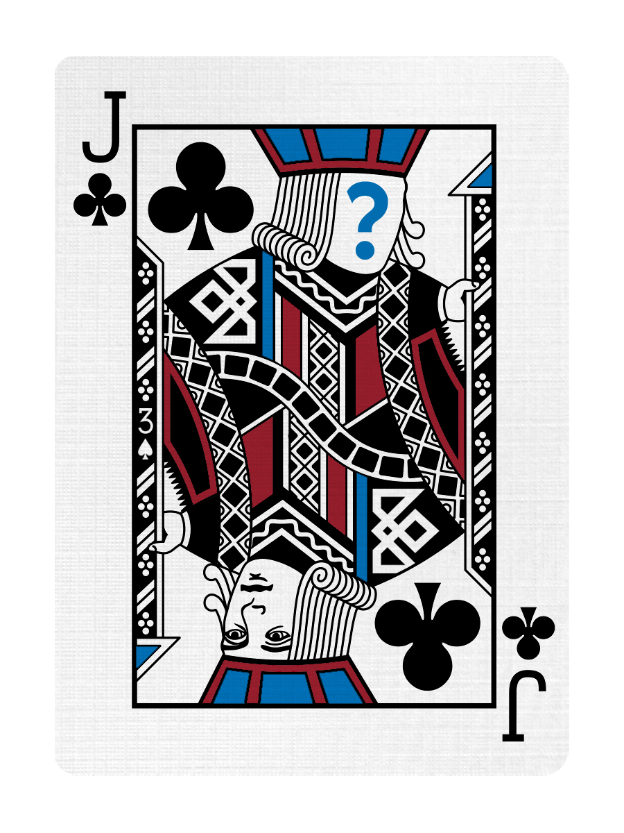 JACK of CLUBS - CUSTOM COURT CARD