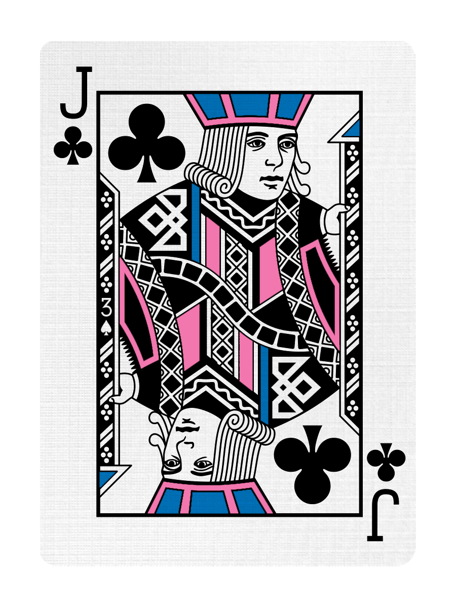 JACK of CLUBS - CUSTOM COURT CARD