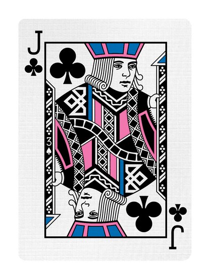 JACK of CLUBS - CUSTOM COURT CARD
