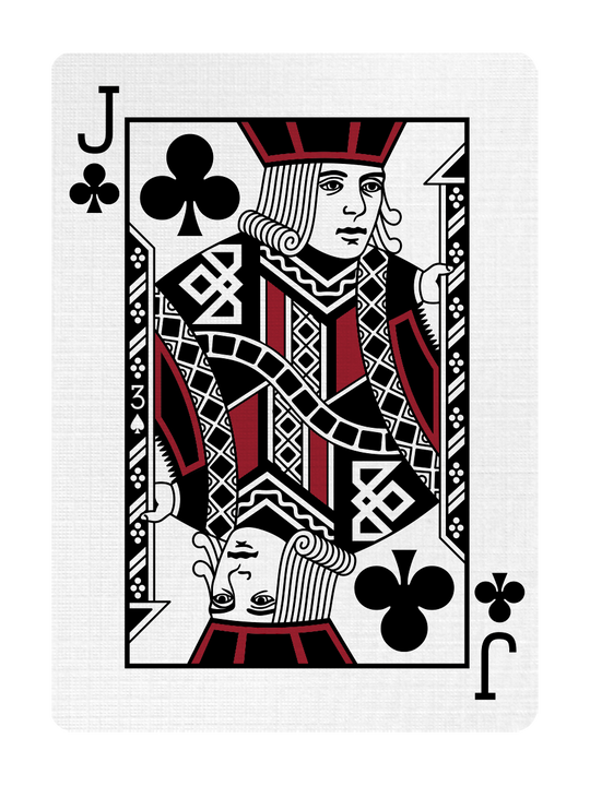 JACK of CLUBS - CUSTOM COURT CARD playing cards — view 3