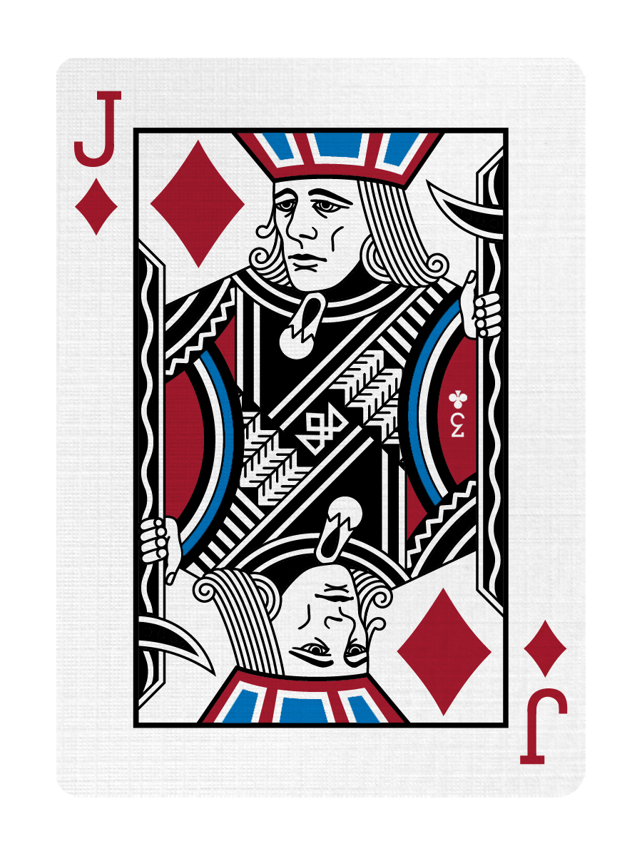 JACK of DIAMONDS - CUSTOM COURT CARD