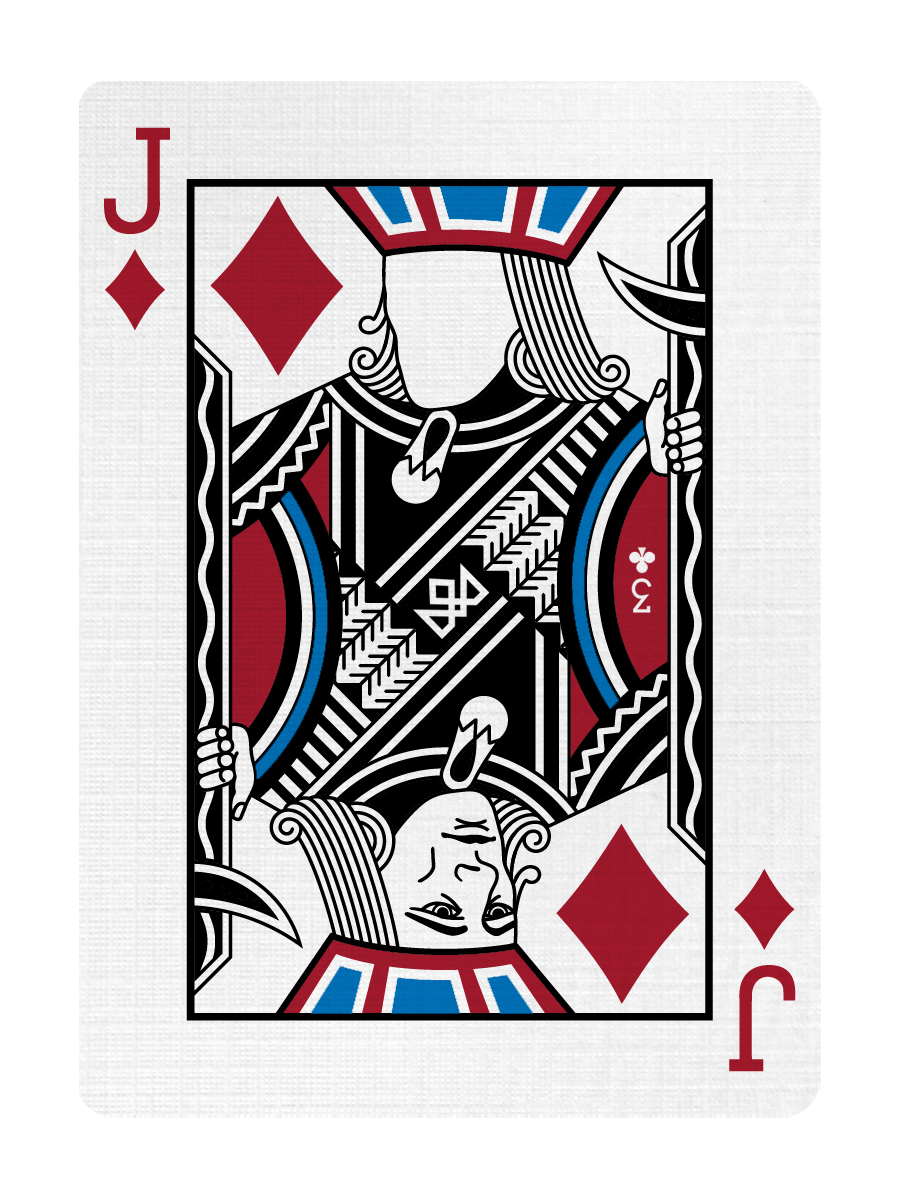 JACK of DIAMONDS - CUSTOM COURT CARD