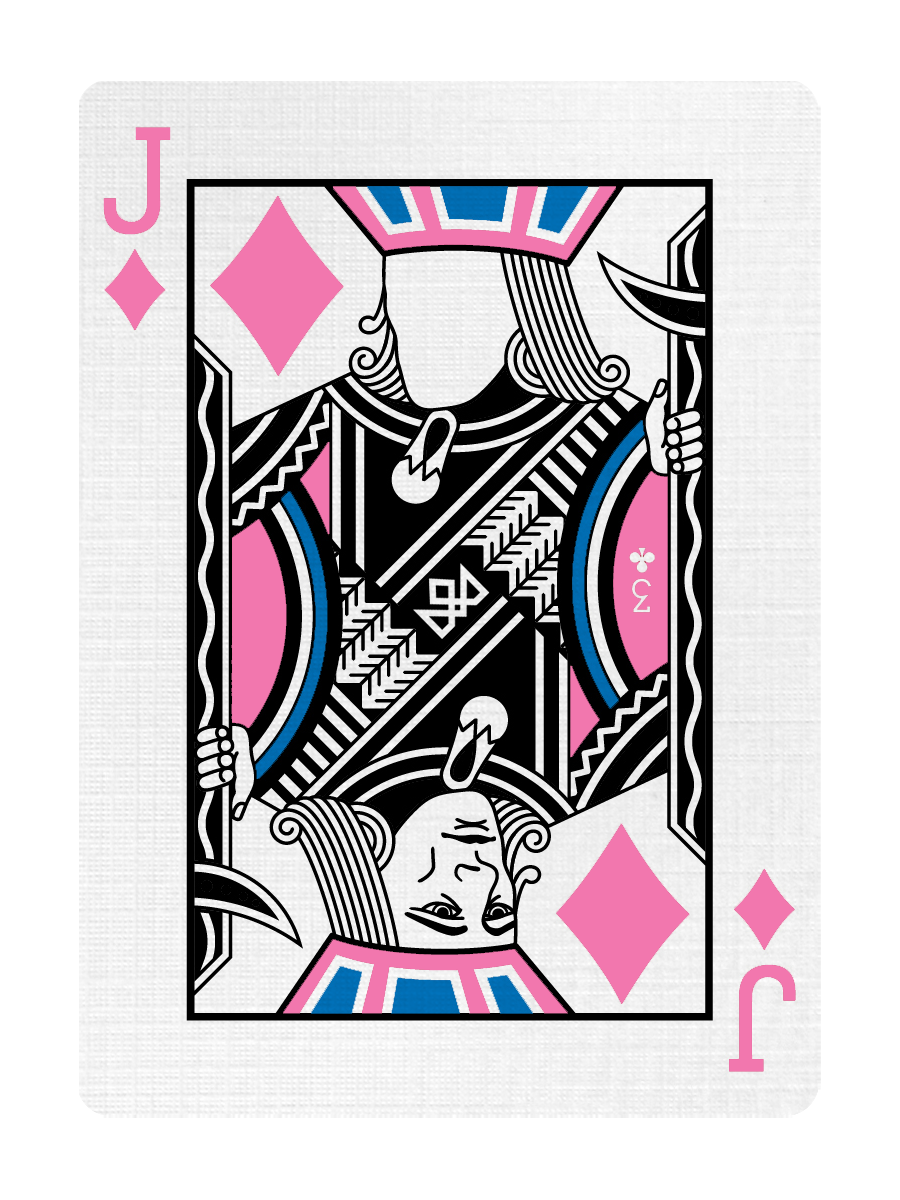 JACK of DIAMONDS - CUSTOM COURT CARD