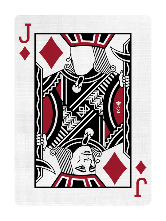JACK of DIAMONDS - CUSTOM COURT CARD playing cards — view 2