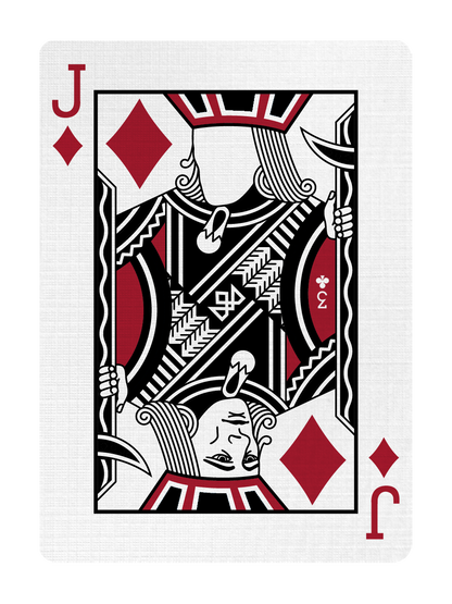 JACK of DIAMONDS - CUSTOM COURT CARD playing cards — view 2