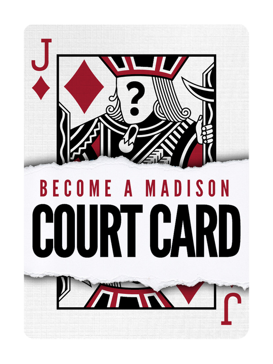 Become a Madison Court Card - The QUEEN'S ADVOCATE Project playing cards — view 13