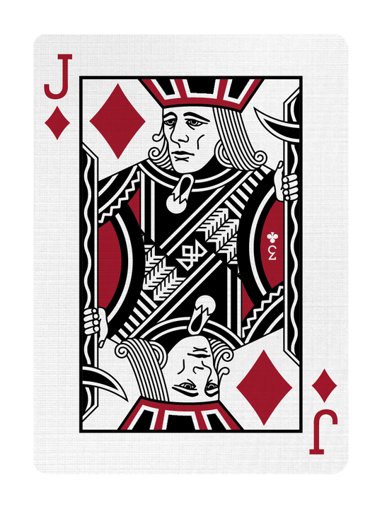 JACK of DIAMONDS - CUSTOM COURT CARD playing cards — view 3