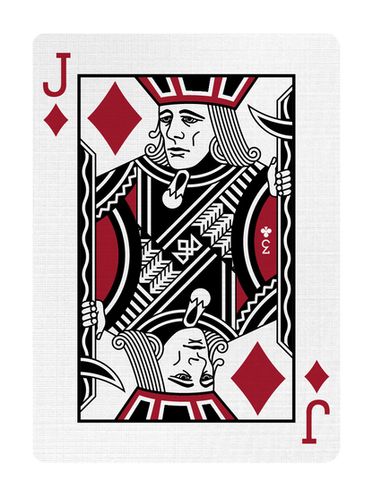 JACK of DIAMONDS - CUSTOM COURT CARD playing cards — view 3