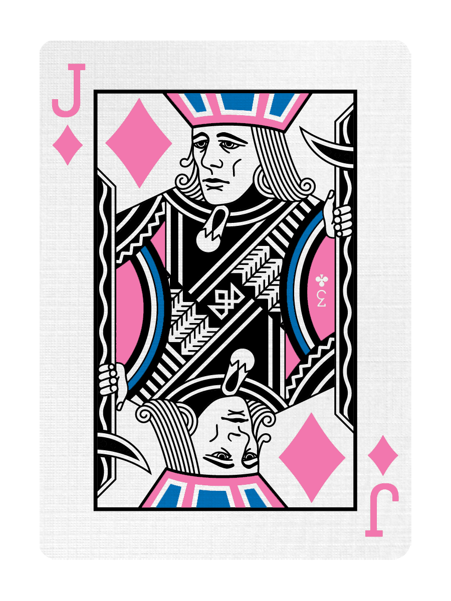 JACK of DIAMONDS - CUSTOM COURT CARD