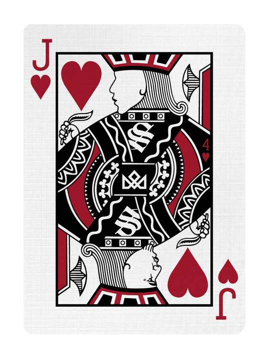 JACK of HEARTS - CUSTOM COURT CARD playing cards — view 2