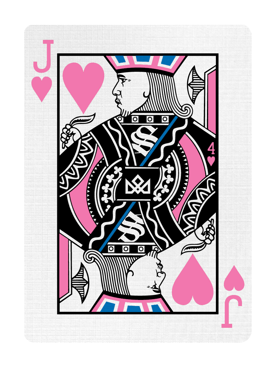 JACK of HEARTS - CUSTOM COURT CARD