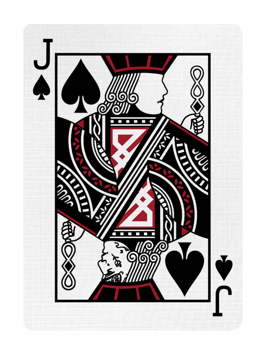 JACK of SPADES - CUSTOM COURT CARD playing cards — view 2