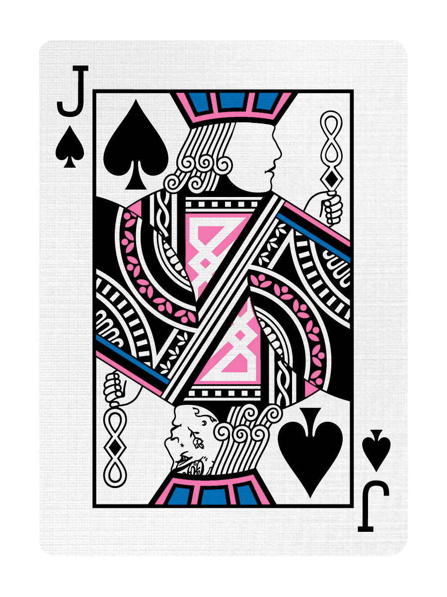 JACK of SPADES - CUSTOM COURT CARD