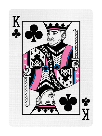 KING of CLUBS - CUSTOM COURT CARD