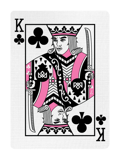 KING of CLUBS - CUSTOM COURT CARD