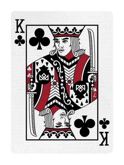KING of CLUBS - CUSTOM COURT CARD playing cards — view 4