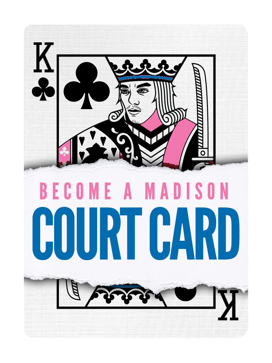 KING of CLUBS - CUSTOM COURT CARD