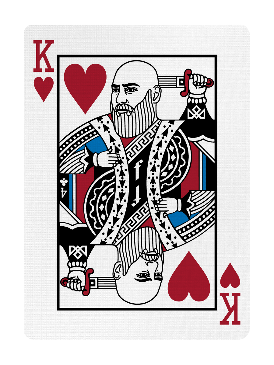 KING of HEARTS - CUSTOM COURT CARD