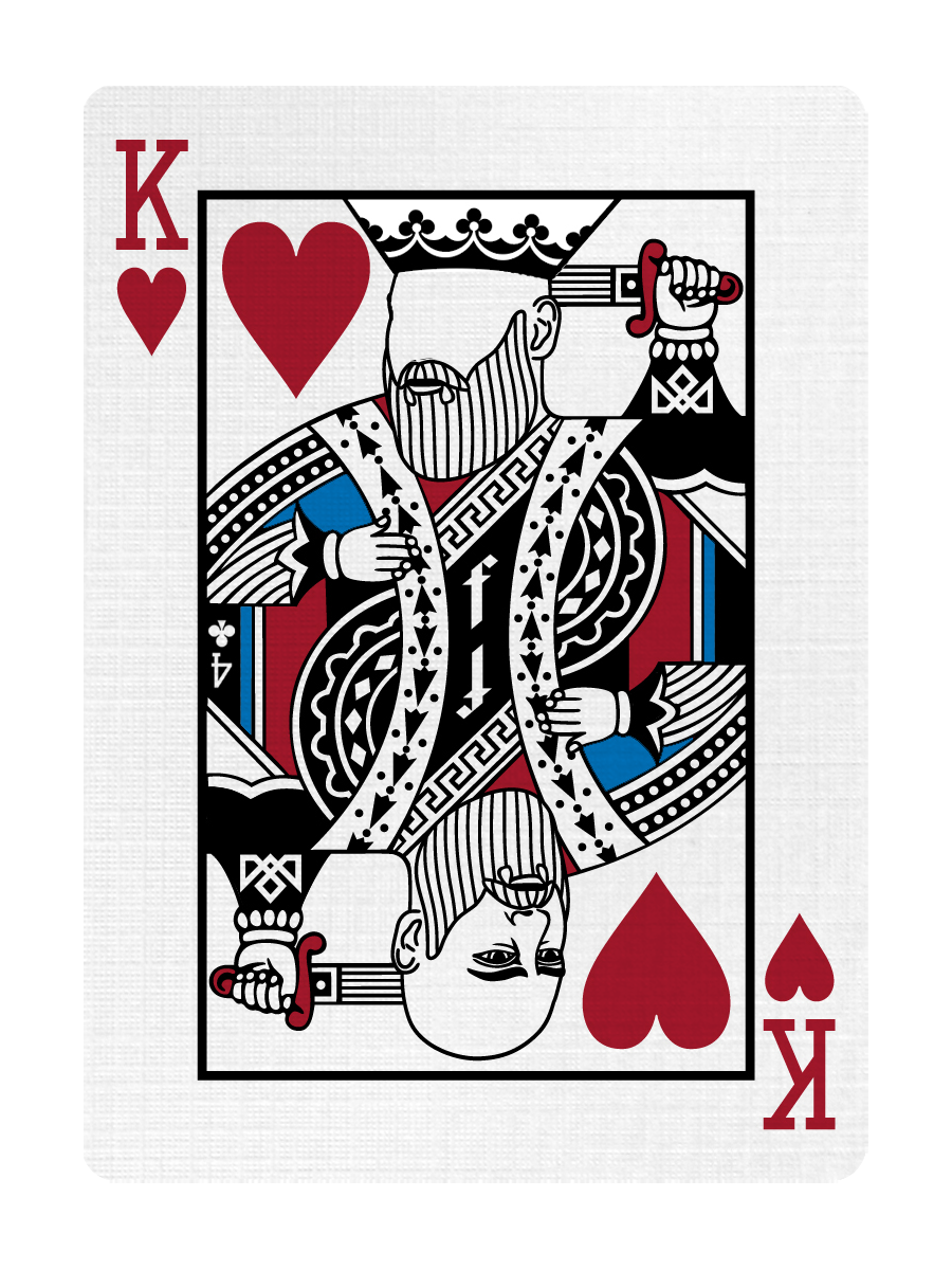 KING of HEARTS - CUSTOM COURT CARD