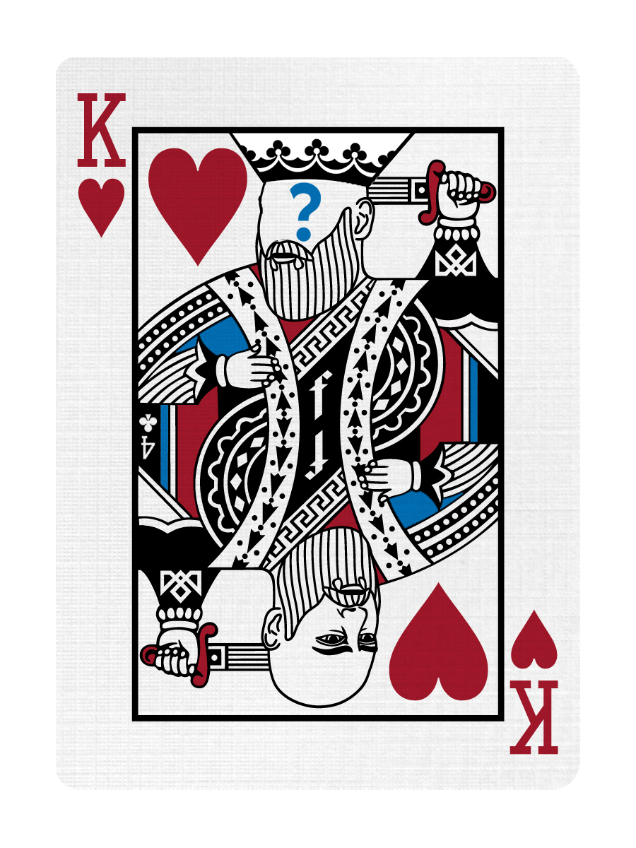 KING of HEARTS - CUSTOM COURT CARD