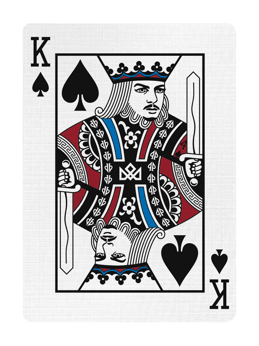 KING of SPADES - CUSTOM COURT CARD