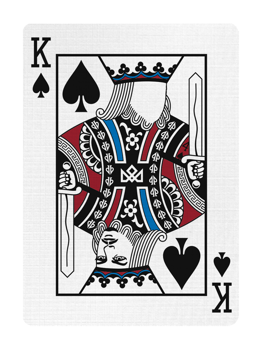 KING of SPADES - CUSTOM COURT CARD