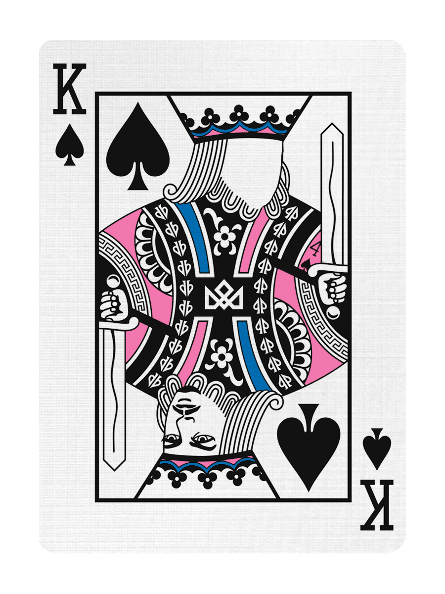 KING of SPADES - CUSTOM COURT CARD