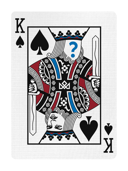 KING of SPADES - CUSTOM COURT CARD