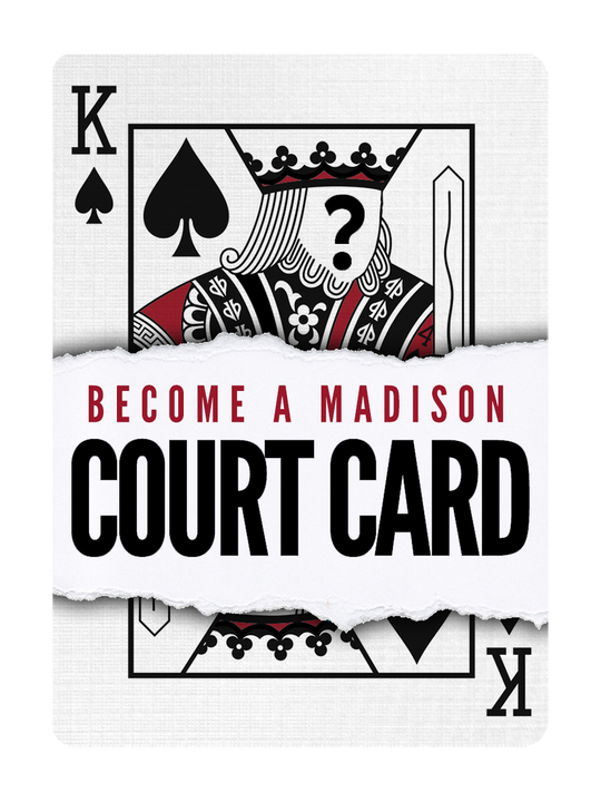 KING of SPADES - CUSTOM COURT CARD playing cards