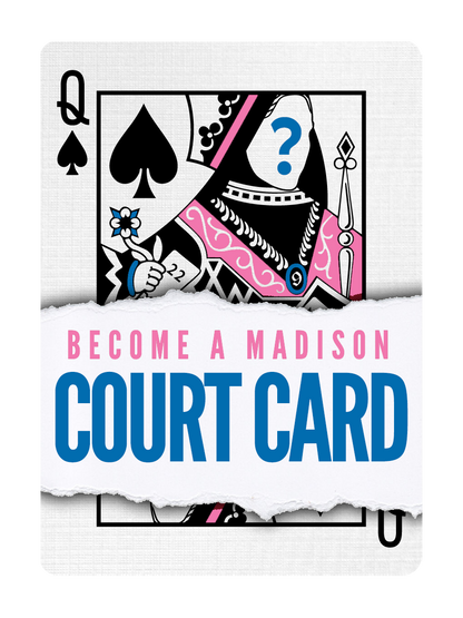 QUEEN of SPADES - CUSTOM COURT CARD
