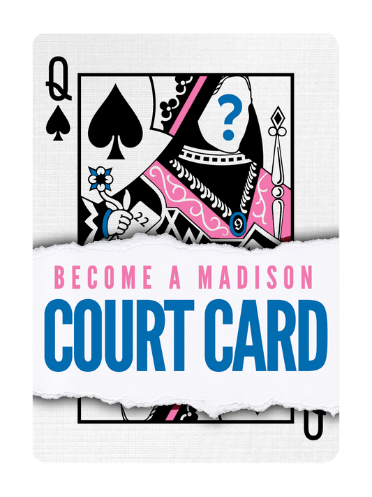 QUEEN of SPADES - CUSTOM COURT CARD