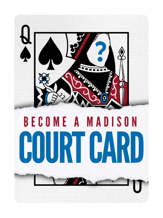 QUEEN of SPADES - CUSTOM COURT CARD