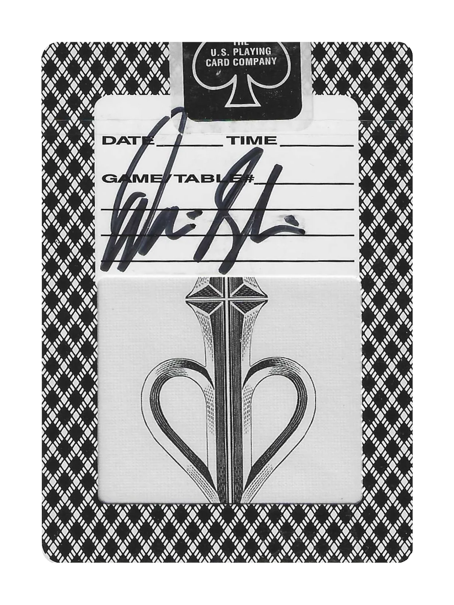 BEE SPLIT SPADES by DAVID BLAINE - SIGNED