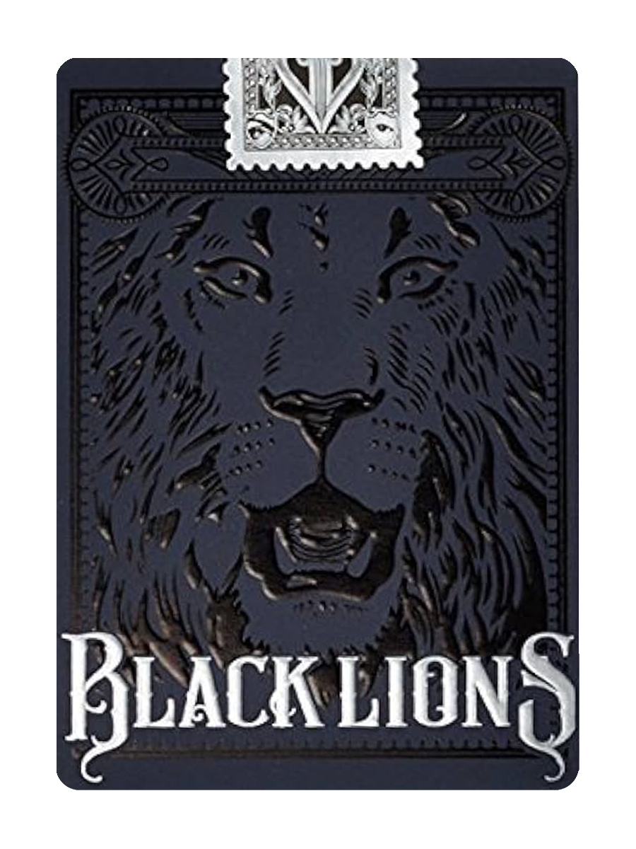 BLACK LIONS by DAVID BLAINE (Black Tuck/Silver Foil) BRICK DEAL