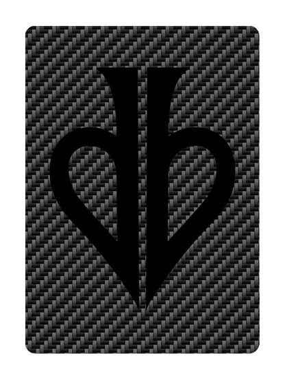 db CARBON FIBRE Card Clip & SKULL & BONES VIP - SIGNED by DAVID BLAINE