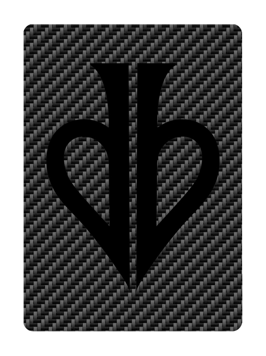 db CARBON FIBRE Card Clip & SKULL & BONES VIP - SIGNED by DAVID BLAINE
