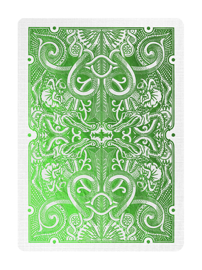 DANIEL'S GREEN GATORBACKS by DAVID BLAINE – MADISON.cards DANIEL'S GREEN GATORBACKS by DAVID BLAINE – MADISON.cards