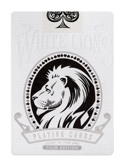 WHITE LIONS SERIES A TOUR EDTION Playing Cards
