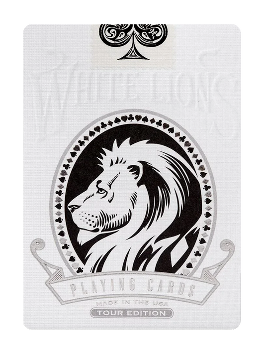 WHITE LIONS SERIES A TOUR EDTION Playing Cards
