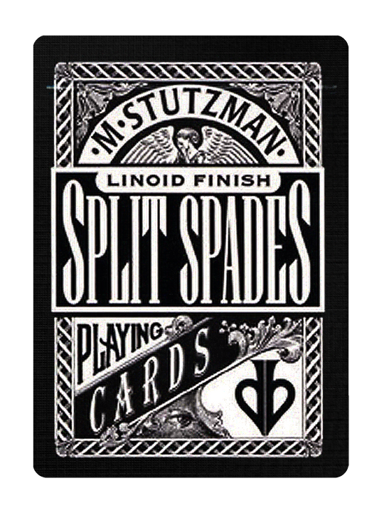 SPLIT SPADES (First Edition) Playing Cards by DAVID BLAINE (Red) playing cards