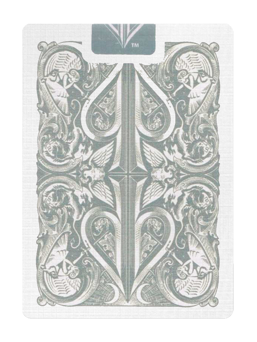 SPLIT SPADES (Silver Edition) Playing Cards by DAVID BLAINE