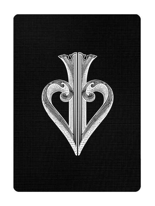 SPLIT SPADES 6 DECK SET by DAVID BLAINE in CARAT CASE playing cards