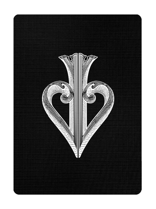 SPLIT SPADES 6 DECK SET by DAVID BLAINE in CARAT CASE