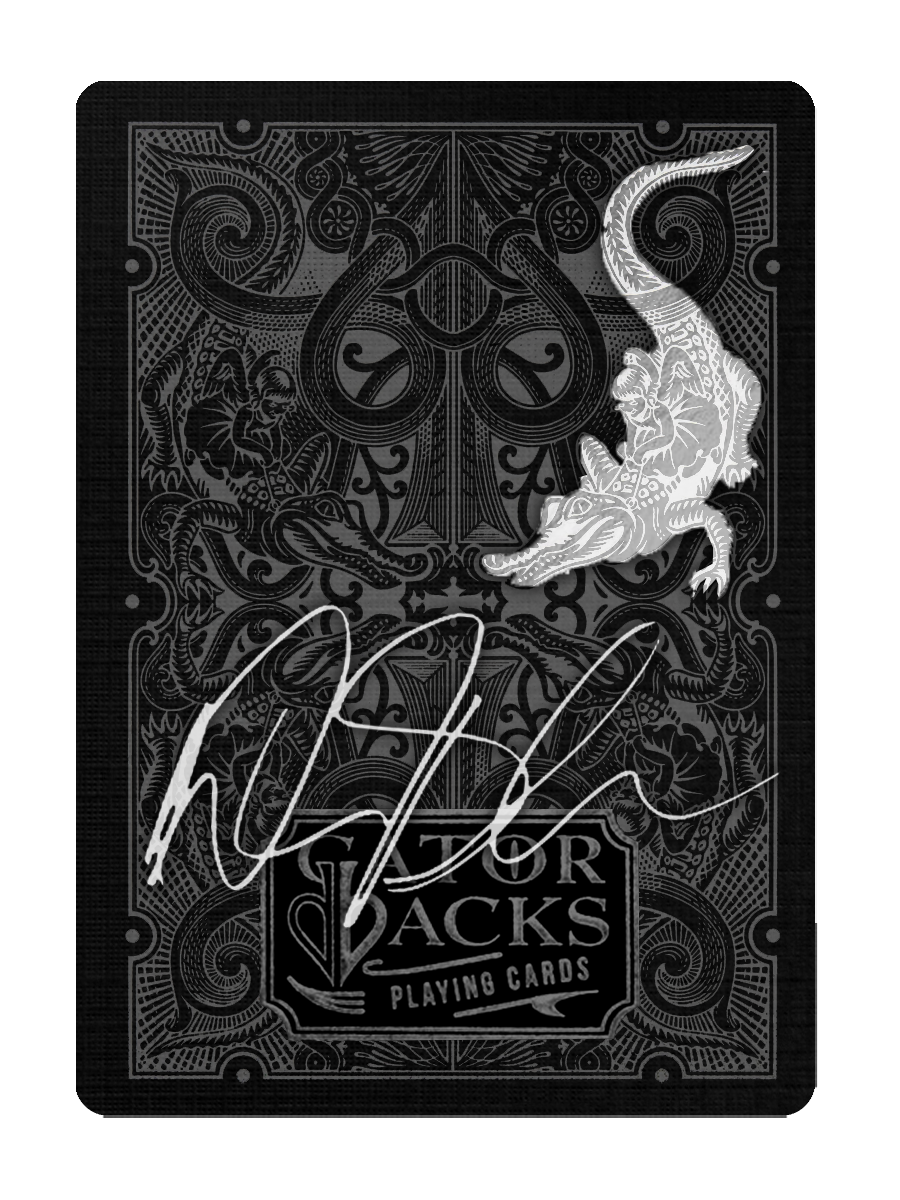 SIGNED RED & BLACK GATORBACK DELUXE BOXSET by DAVID BLAINE