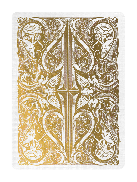 DAVID BLAINE SPLIT SPADES - GOLD BRICK DEAL playing cards