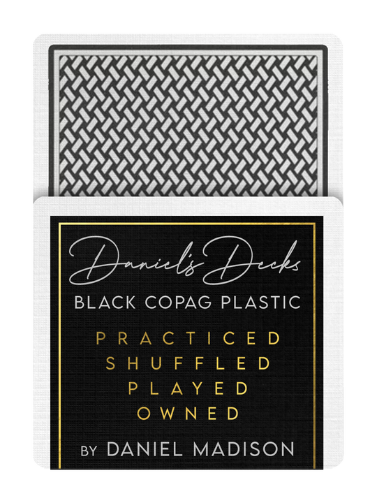 DANIEL'S COPAG POKER DECK (Black) playing cards