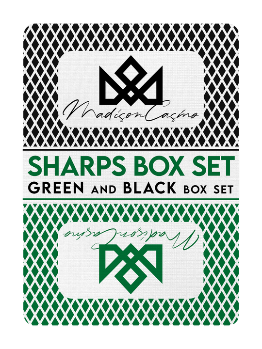 MADISON SHARPS BOXSET (Green / Black) playing cards